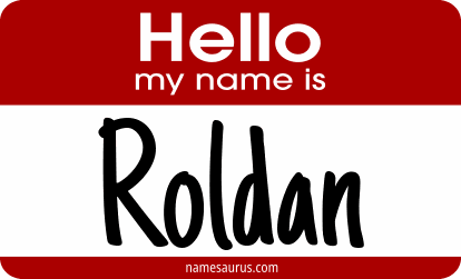 Hello my name is Roldan png download