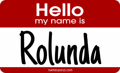 Hello my name is Rolunda png download