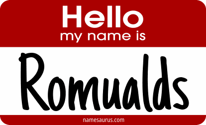 Hello my name is Romualds png download