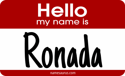 Hello my name is Ronada png download