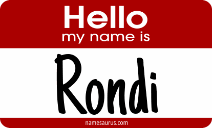 Hello my name is Rondi png download