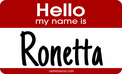 Hello my name is Ronetta png download