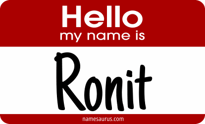 Hello my name is Ronit png download
