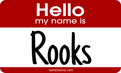 Hello my name is Rooks png download