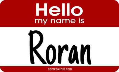 Hello my name is Roran png download