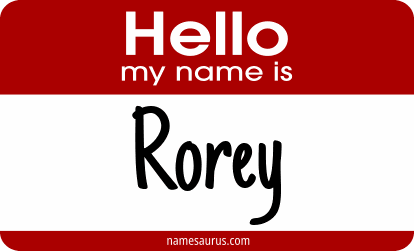 Hello my name is Rorey png download
