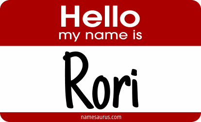 Hello my name is Rori png download