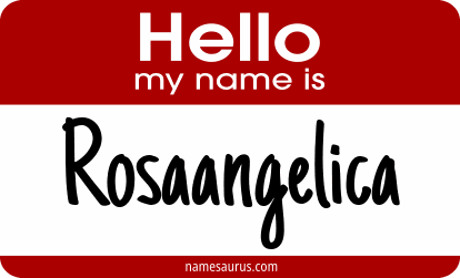Hello my name is Rosaangelica png download