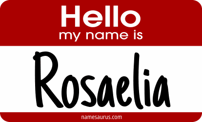 Hello my name is Rosaelia png download