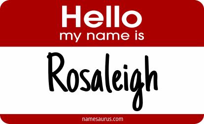 Hello my name is Rosaleigh png download
