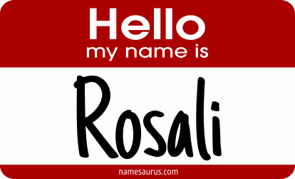 Hello my name is Rosali png download