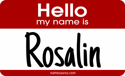 Hello my name is Rosalin png download