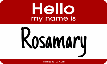 Hello my name is Rosamary png download