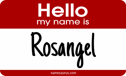 Hello my name is Rosangel png download