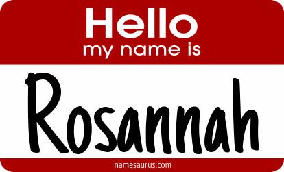 Hello my name is Rosannah png download