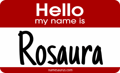 Hello my name is Rosaura png download