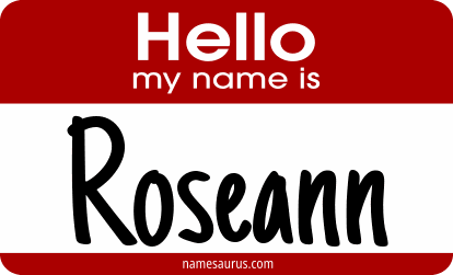 Hello my name is Roseann png download