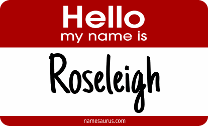 Hello my name is Roseleigh png download