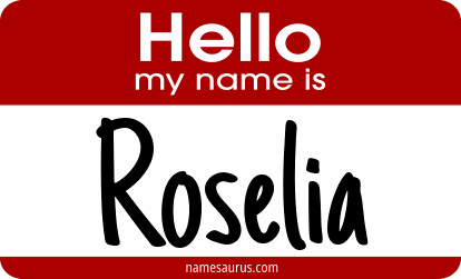 Hello my name is Roselia png download