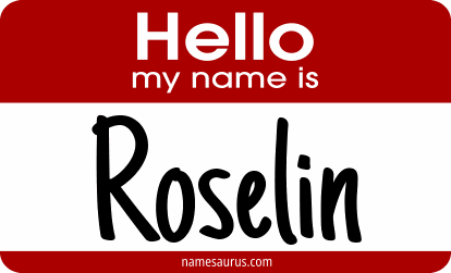 Hello my name is Roselin png download