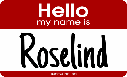 Hello my name is Roselind png download