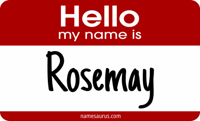 Hello my name is Rosemay png download