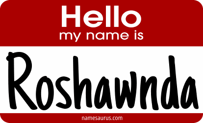 Hello my name is Roshawnda png download
