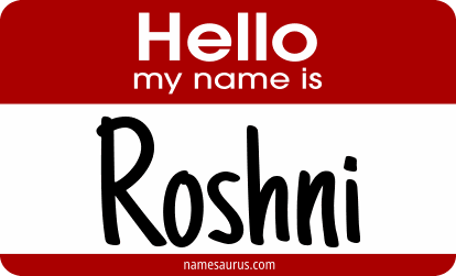 Hello my name is Roshni png download