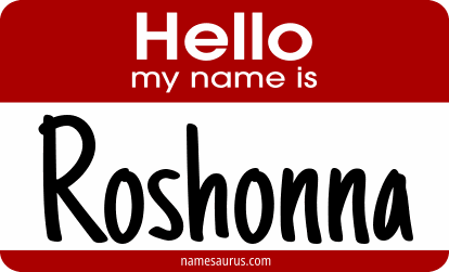 Hello my name is Roshonna png download