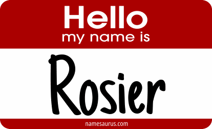 Hello my name is Rosier png download