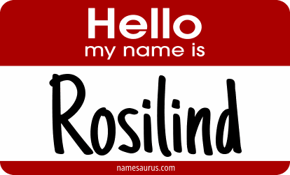 Hello my name is Rosilind png download
