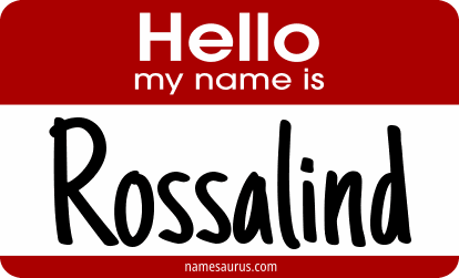 Hello my name is Rossalind png download