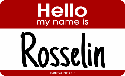 Hello my name is Rosselin png download