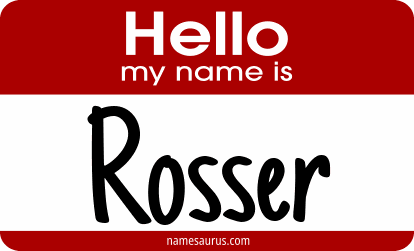 Hello my name is Rosser png download