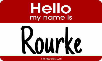 Hello my name is Rourke png download