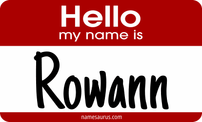 Hello my name is Rowann png download