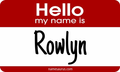 Hello my name is Rowlyn png download