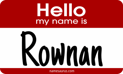 Hello my name is Rownan png download
