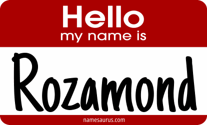 Hello my name is Rozamond png download