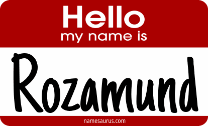 Hello my name is Rozamund png download