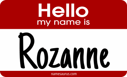 Hello my name is Rozanne png download