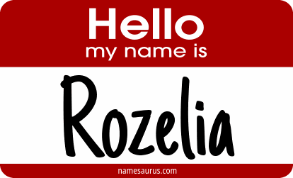 Hello my name is Rozelia png download