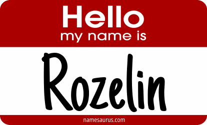Hello my name is Rozelin png download