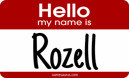 Hello my name is Rozell png download