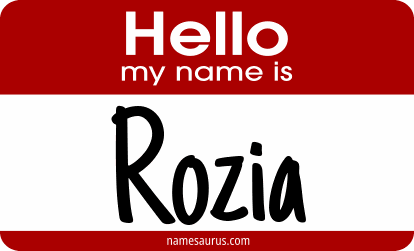 Hello my name is Rozia png download