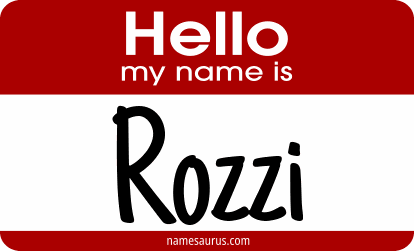 Hello my name is Rozzi png download