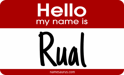 Hello my name is Rual png download
