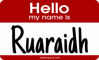Hello my name is Ruaraidh png download