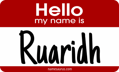 Hello my name is Ruaridh png download