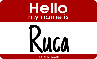 Hello my name is Ruca png download
